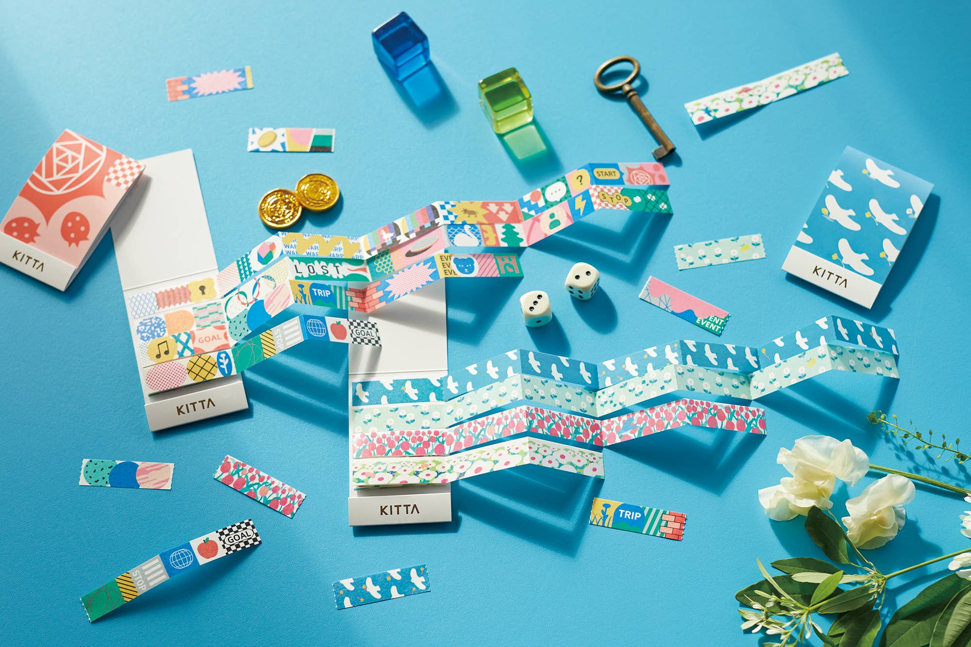 KITTA Portable Washi Decorative Tape -Special JABARA-