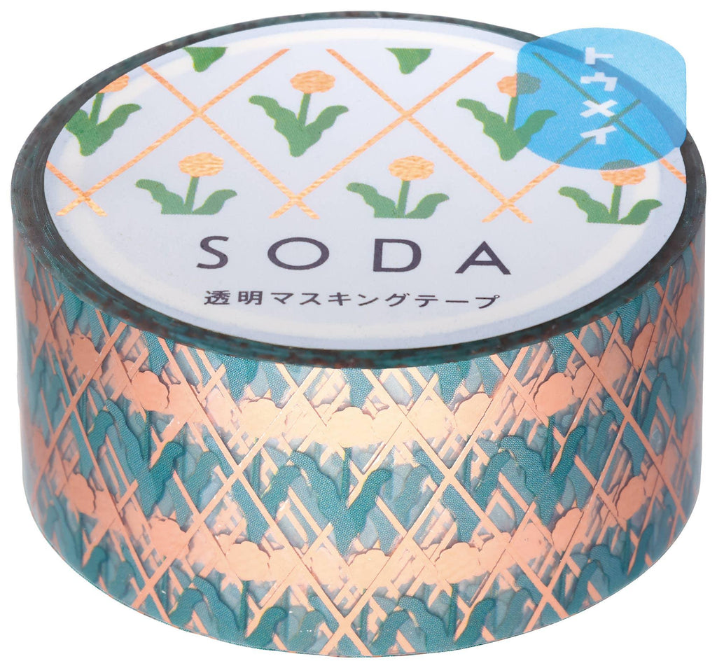 SODA transparent Masking Tape - Art Haus and Co
