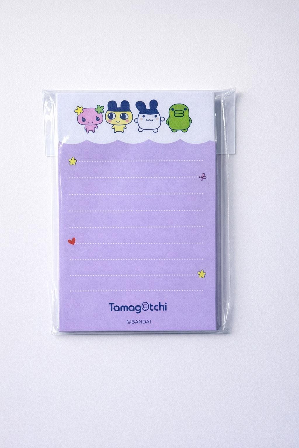 Tamagotchi Rectangular Sticky Memo Pad