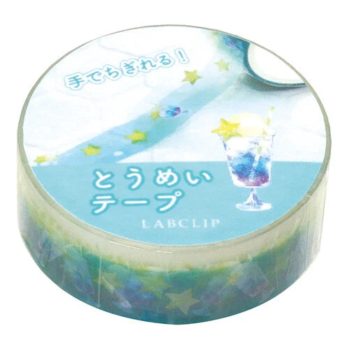 LABCLIP Parlor Series Hand-Tearable Transparent Tape (15mm x 4m)