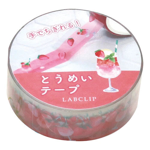 LABCLIP Parlor Series Hand-Tearable Transparent Tape (15mm x 4m)