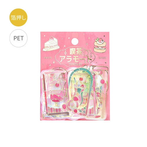 BGM Stickers Kissa a la Mode Clear Stickers