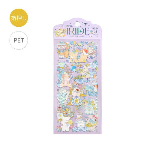 BGM Stickers IRIDE 3-Sheet Pack
