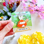 Enamel Pin - Lil' T - Rex Bunny - Art Haus and Co