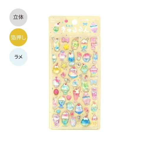 BGM Decoration Limited Summer Kyururun Stickers