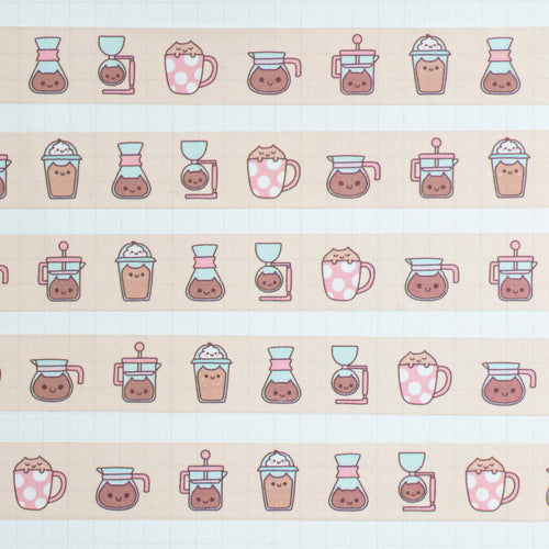Coffee Cats Washi Tape - Art Haus and Co