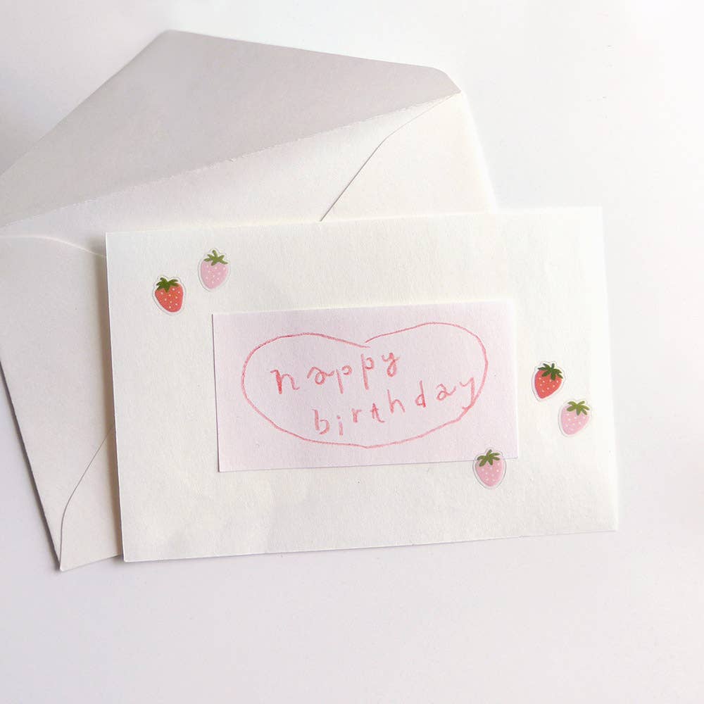 Deco.20 Strawberry Sticker Sheet
