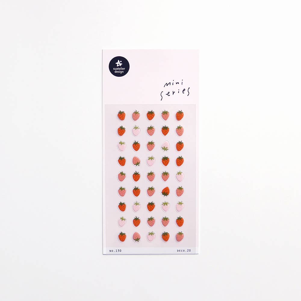 Deco.20 Strawberry Sticker Sheet
