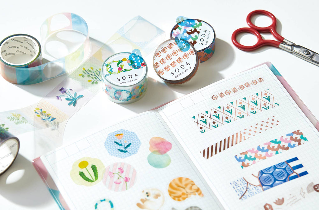 SODA Transparent Masking Tape - Glitter - Art Haus and Co