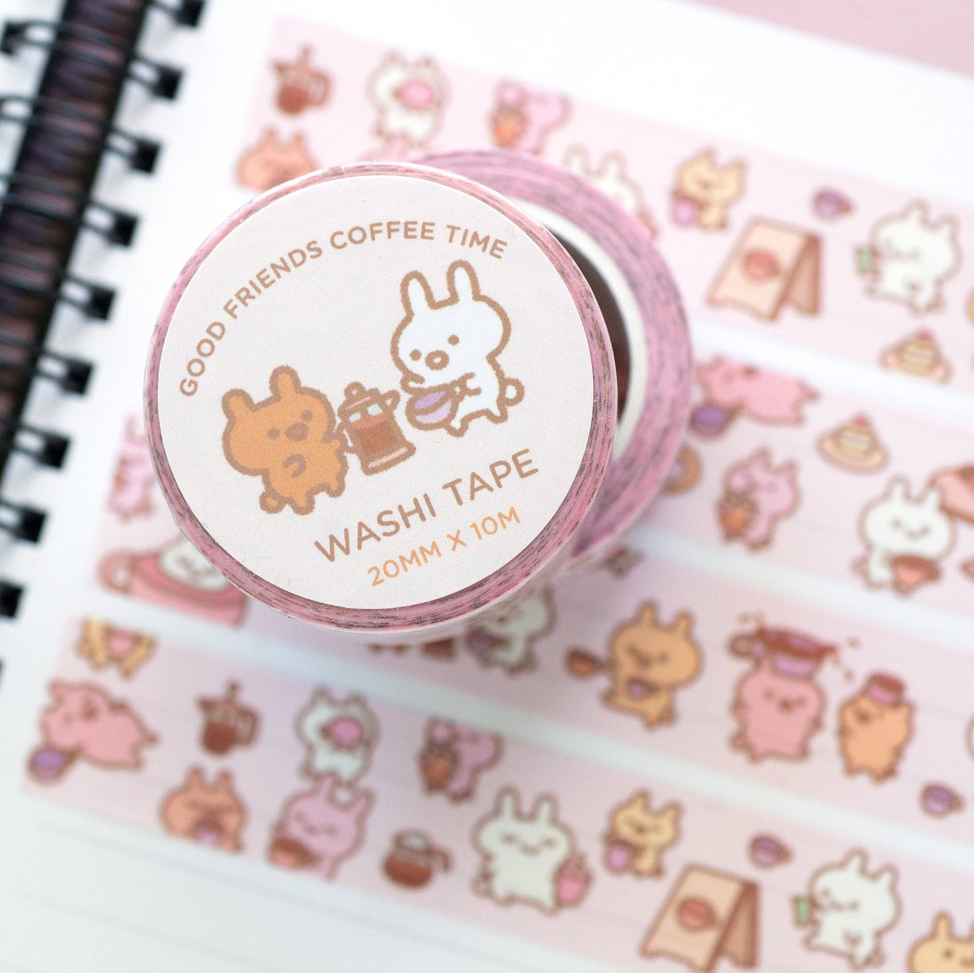 Good Friends Coffee Time Washi Tape