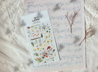 Flower Letter Stickers