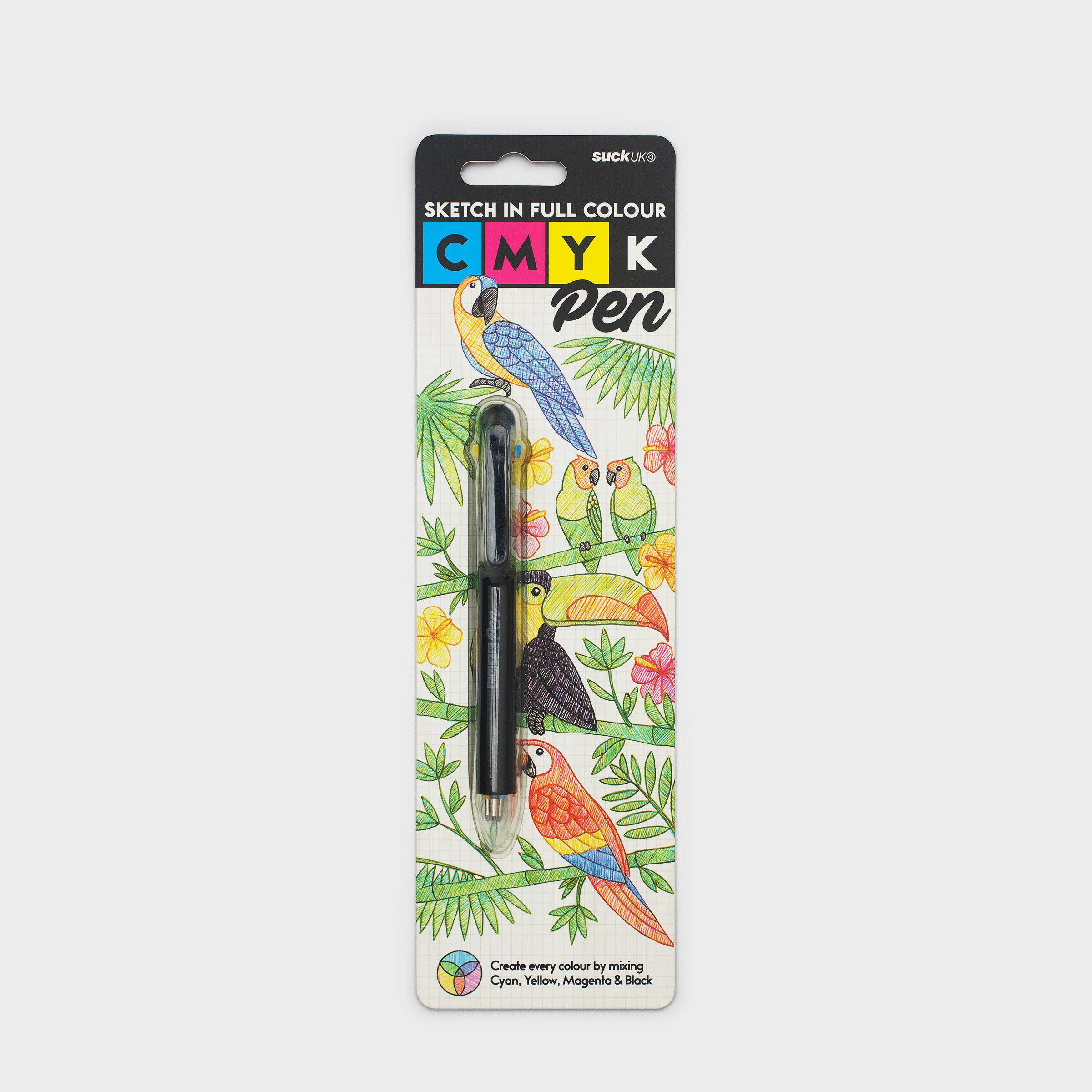 CMYK Pen - Sketch in full colour