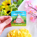 Enamel Pin - Strawberry Roll Bunny - Art Haus and Co