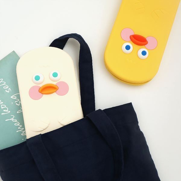 Romane - Brunch Brother Duck Silicon Pencase - Art Haus and Co