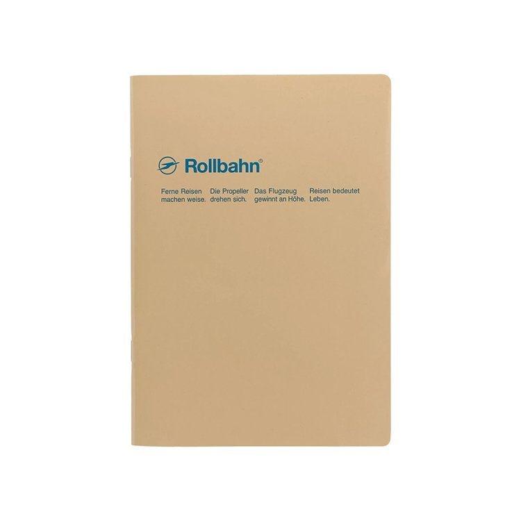 DELFONICS Rollbahn 'Note' Notebook — B6 Large (5.5" x 7", Grid) - Art Haus and Co