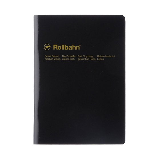 DELFONICS Rollbahn 'Note' Notebook — B6 Large (5.5" x 7", Grid)