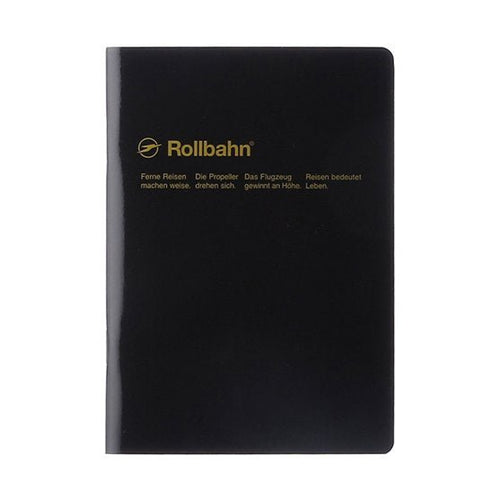 DELFONICS Rollbahn 'Note' Notebook — B6 Large (5.5" x 7", Grid) - Art Haus and Co