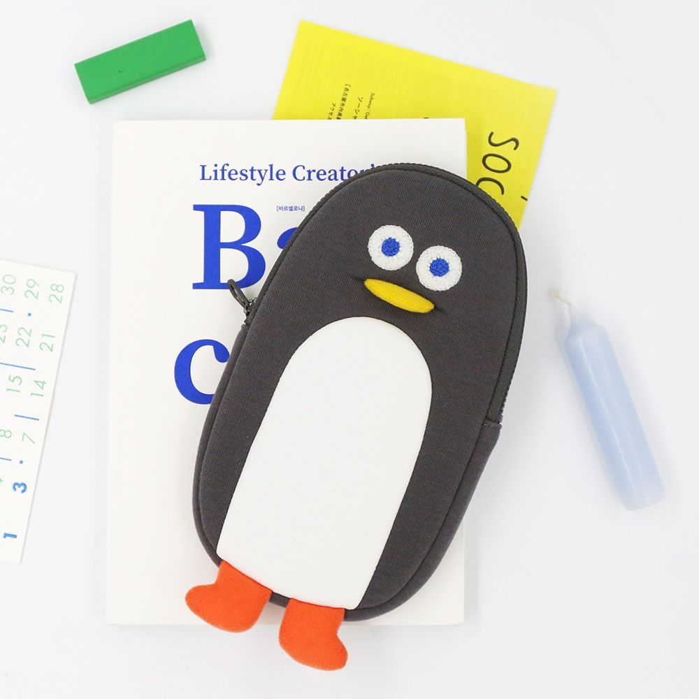 Romane - Brunch Brother Penguin Pencase - Art Haus and Co