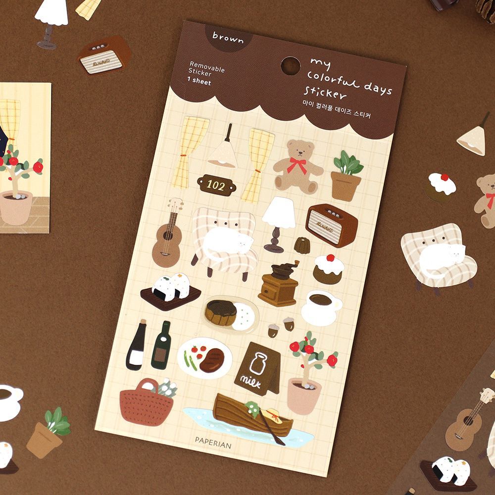 Paperian My Colorful Days Stickers