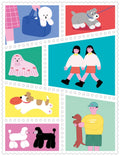 KITTA Portable Washi Decorative Tape - Stamp style - Art Haus and Co