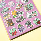 A Book Day Planner Sticker Sheet