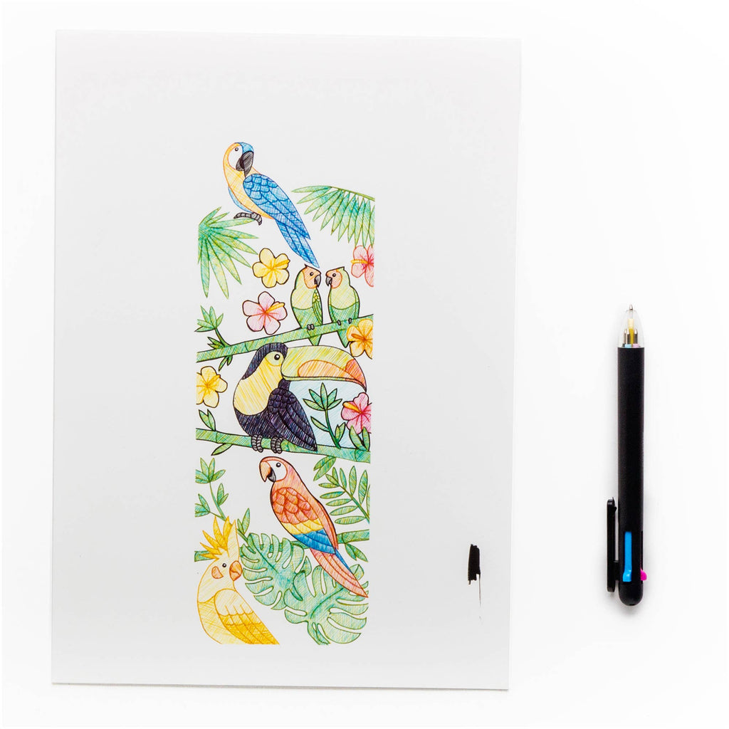 CMYK Pen - Sketch in full colour