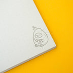 Grumpy Chicken Potato Mode Dotted A5 Notebook
