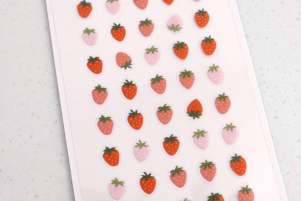 Deco.20 Strawberry Sticker Sheet
