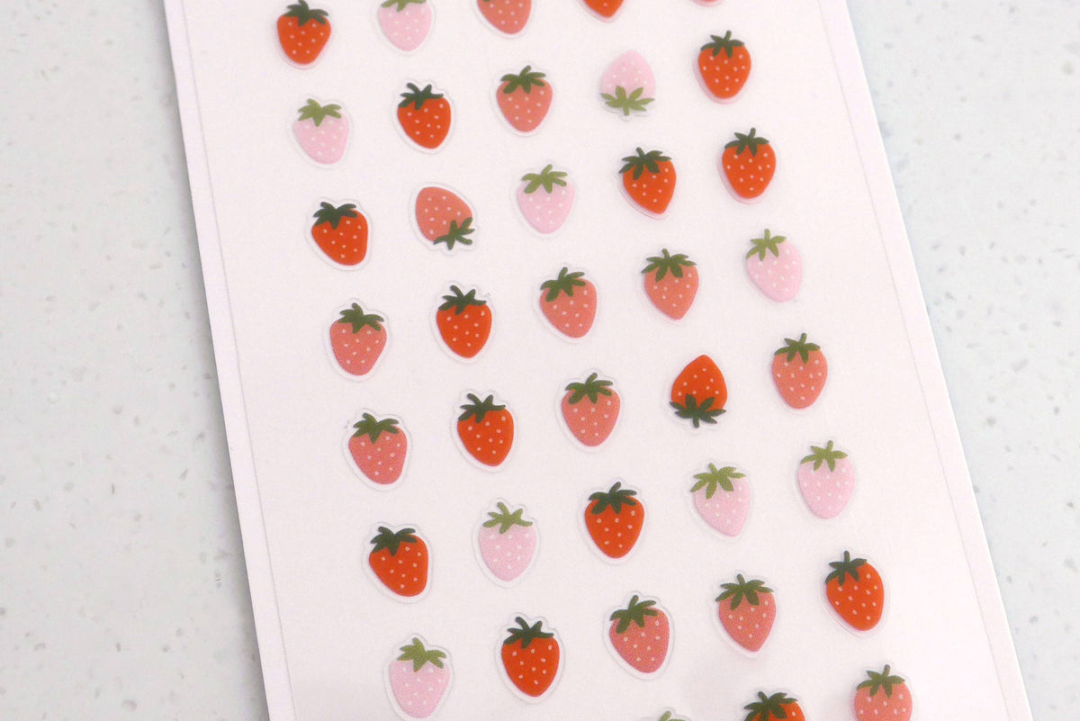 Deco.20 Strawberry Sticker Sheet