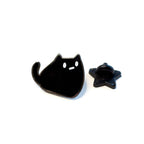 Sumi The Black Cat Enamel Pin - Art Haus and Co