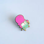 Ice Cream Robot Enamel Pin - Art Haus and Co