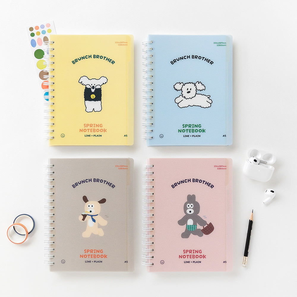 Romane - Brunch Brother PP Index A5 Notebook