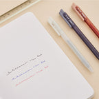 LOBDA Minimalist 3-Color Ballpoint Pen Set (0.7mm)