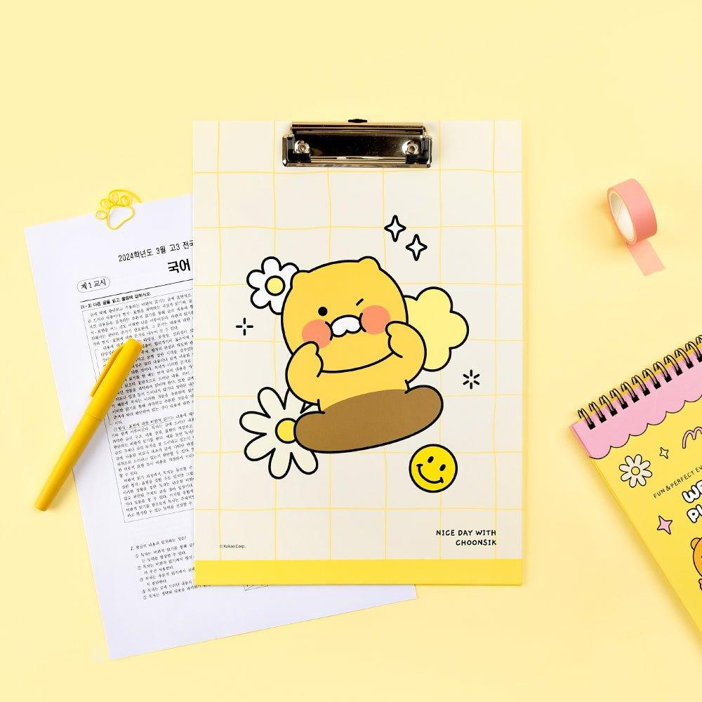 Kakao friends "Say Cheese" Clip board - Art Haus and Co
