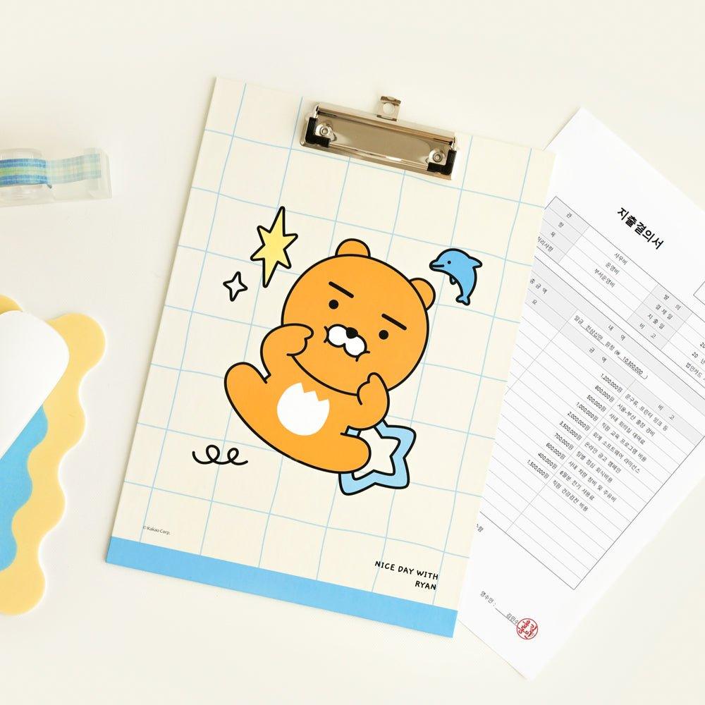 Kakao friends "Say Cheese" Clip board - Art Haus and Co
