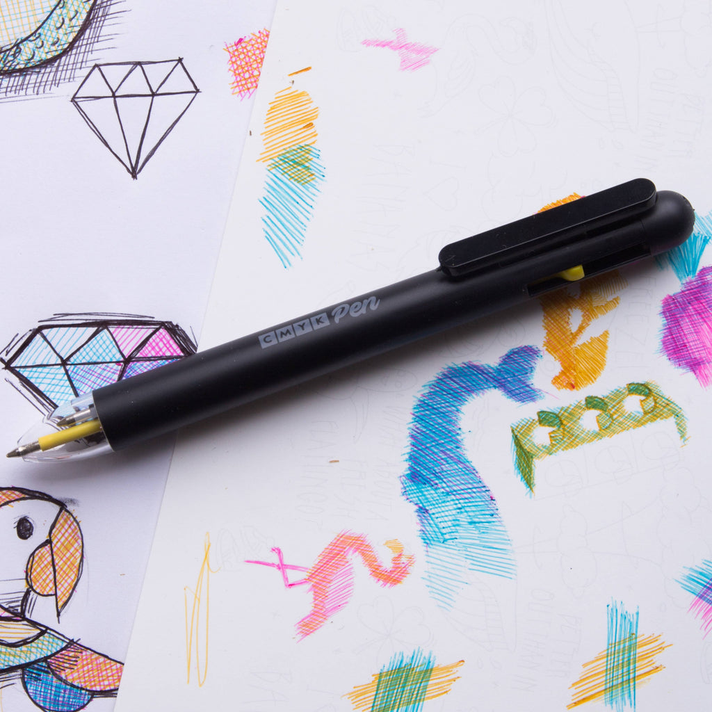 CMYK Pen - Sketch in full colour