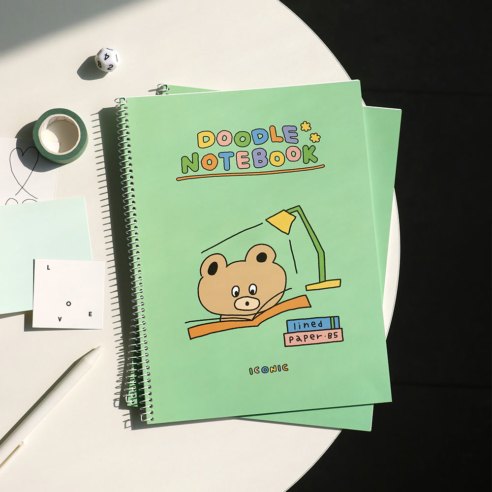 Iconic Doodle Line Notebook (B5)