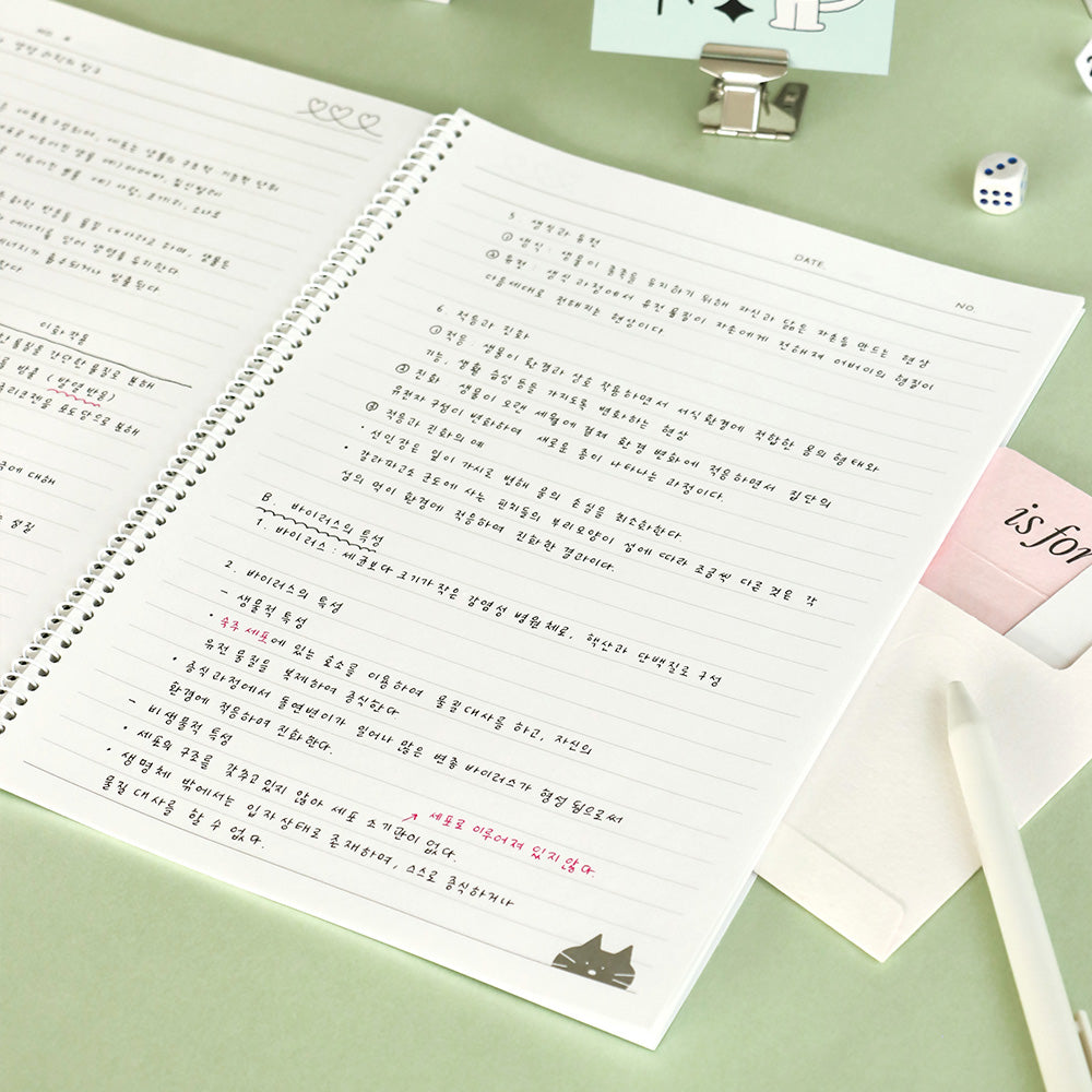 Iconic Doodle Line Notebook (B5)