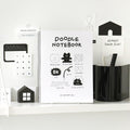 Iconic Doodle Grid Notebook - Art Haus and Co