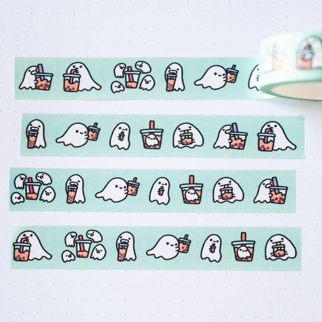 Boba Ghosts Washi Tape - Art Haus and Co