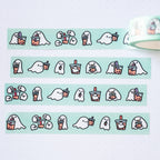 Boba Ghosts Washi Tape - Art Haus and Co