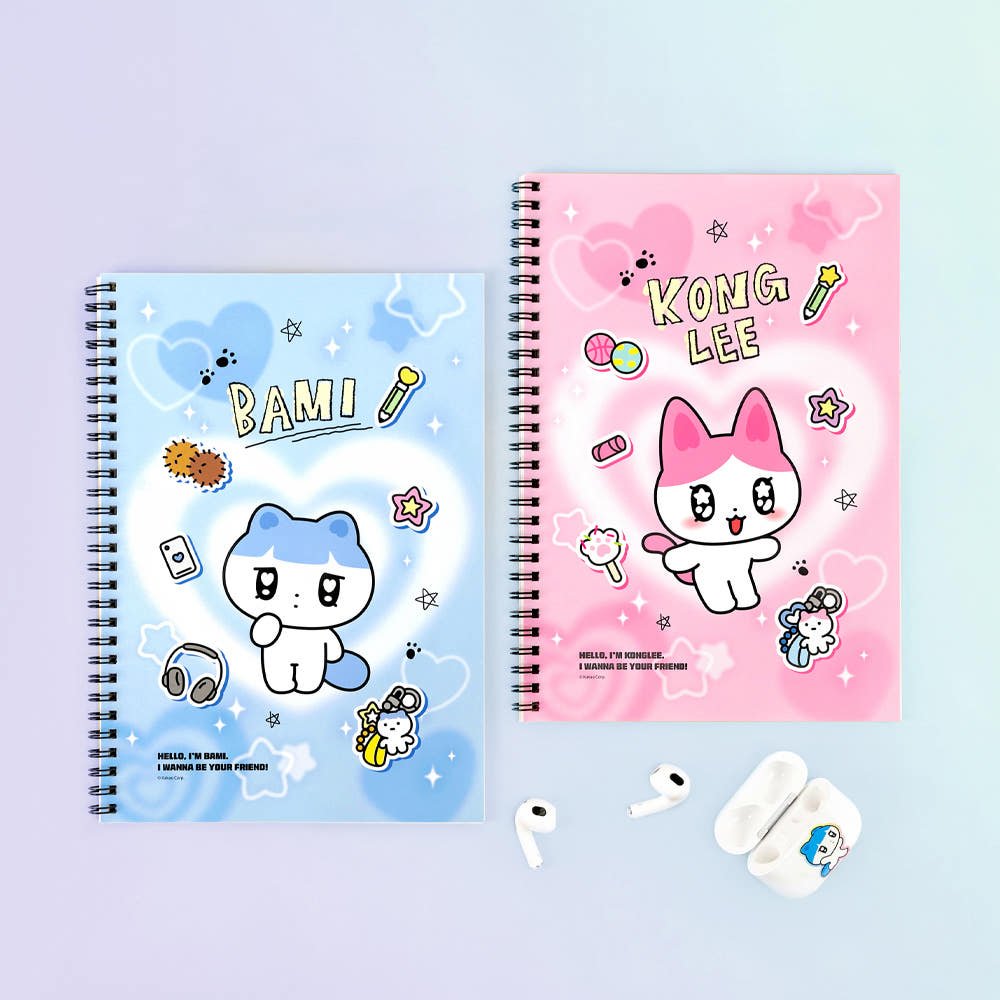 Kakao Friends - GOLGOLZ 6 - Section Spiral Notebook - Art Haus and Co