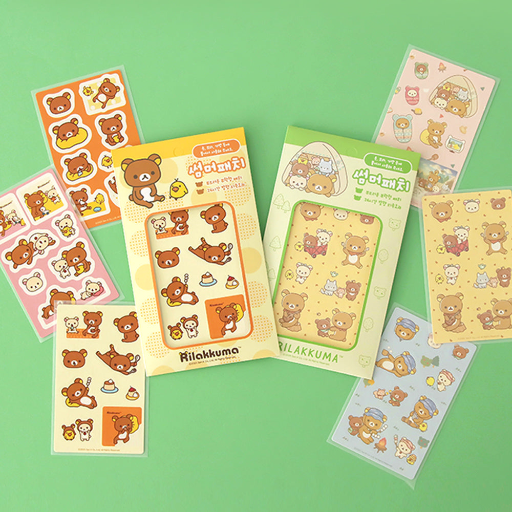 Rilakkuma’s Summer Vacation Fabric Patch Collection