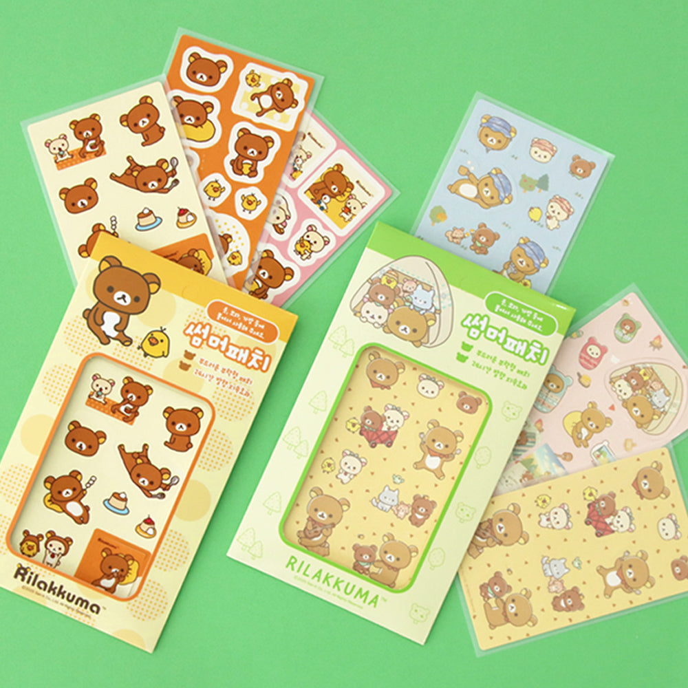 Rilakkuma’s Summer Vacation Fabric Patch Collection
