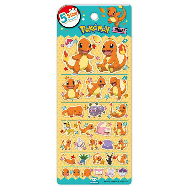 Pokémon 5-Size Sticker