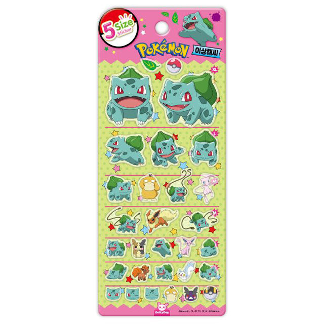 Pokémon 5-Size Sticker