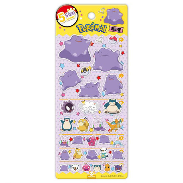 Pokémon 5-Size Sticker