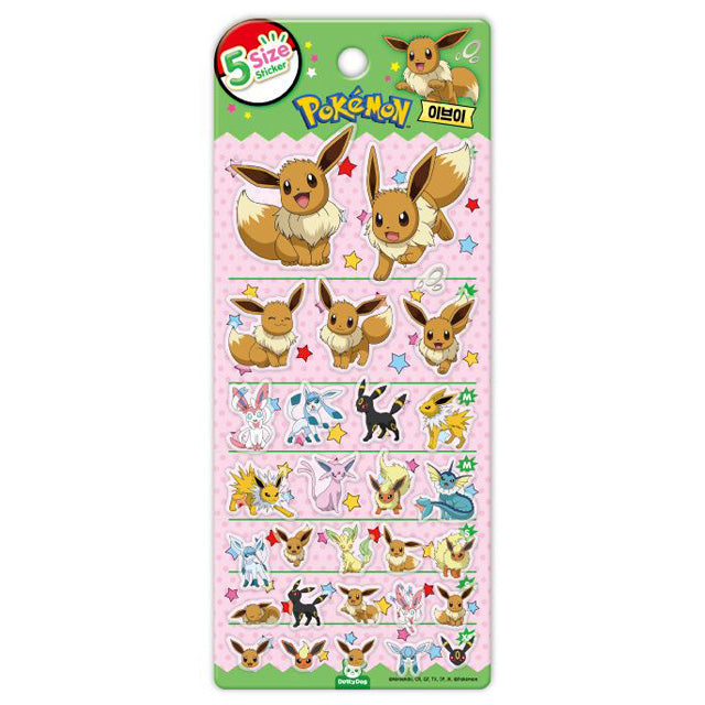 Pokémon 5-Size Sticker