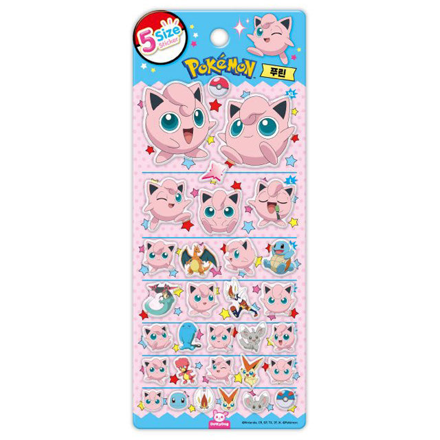 Pokémon 5-Size Sticker