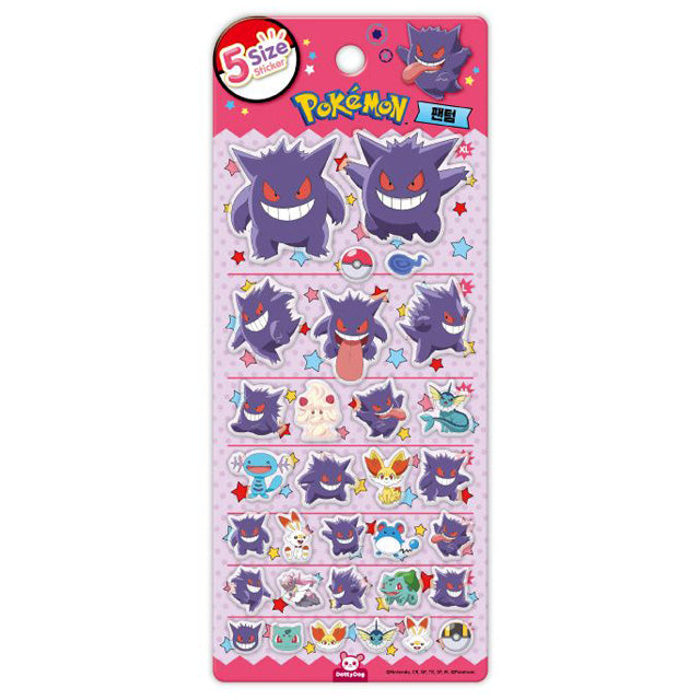 Pokémon 5-Size Sticker